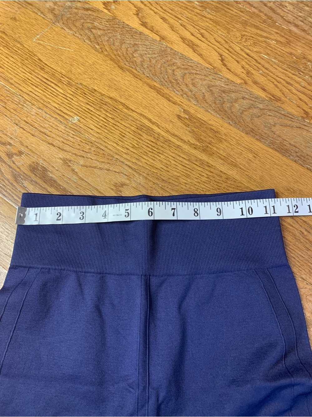 Athletic Works Eclipse Blue Seamless Leggings Capris Small S/P - Picture 6 of 7